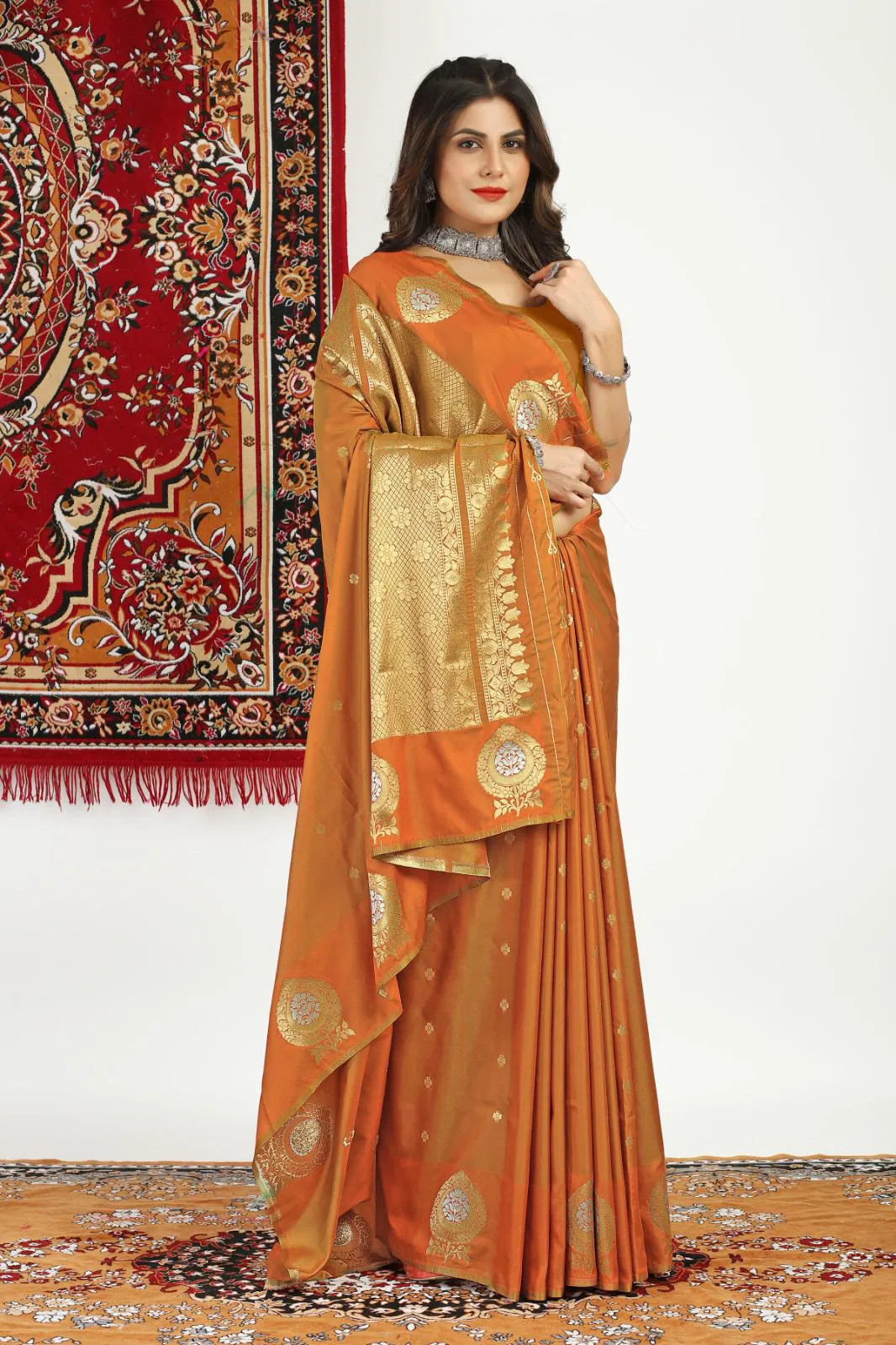 Triva Silk Handloom Kanchipuram Pure Silk Sarees Catalog